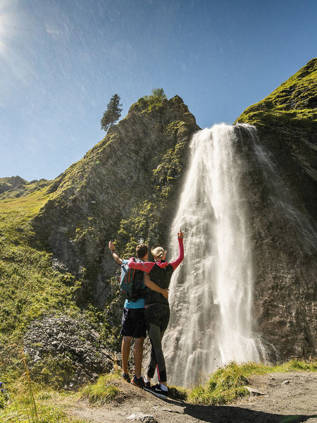 Wasserfall in Hintertux