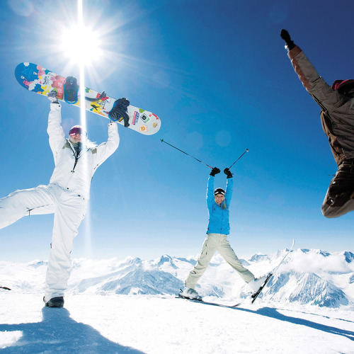 Winterwelt in Hintertux Adler Inn