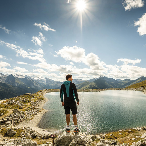 Speicherteich in Hintertux