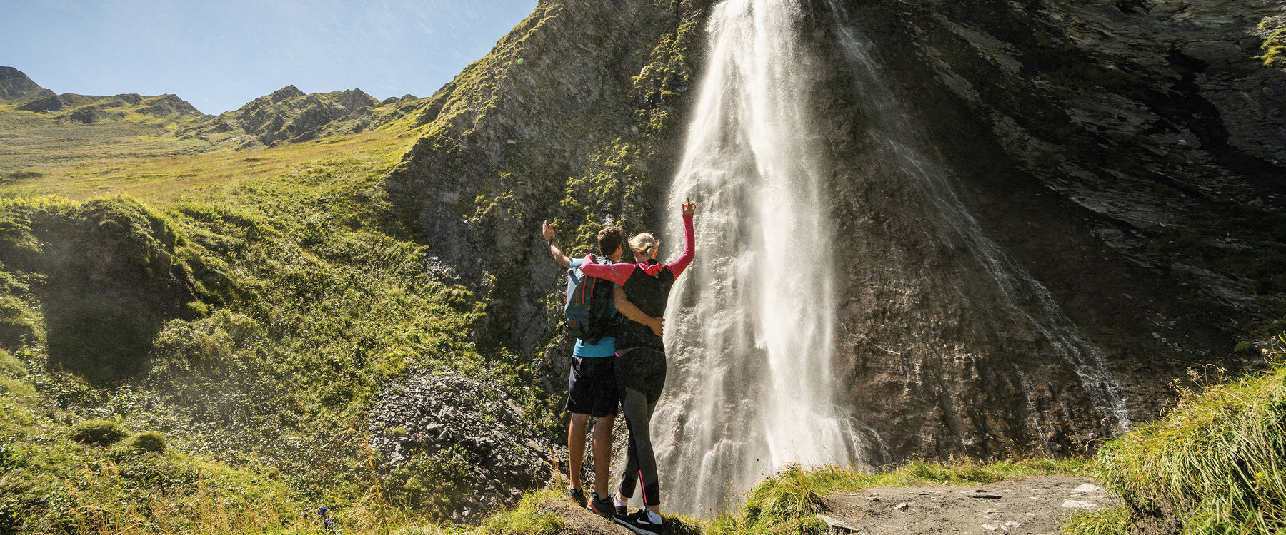 Wasserfall in Hintertux